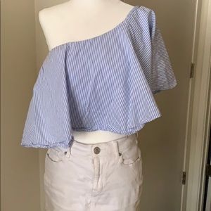 COPY - Crop One Shoulder Top